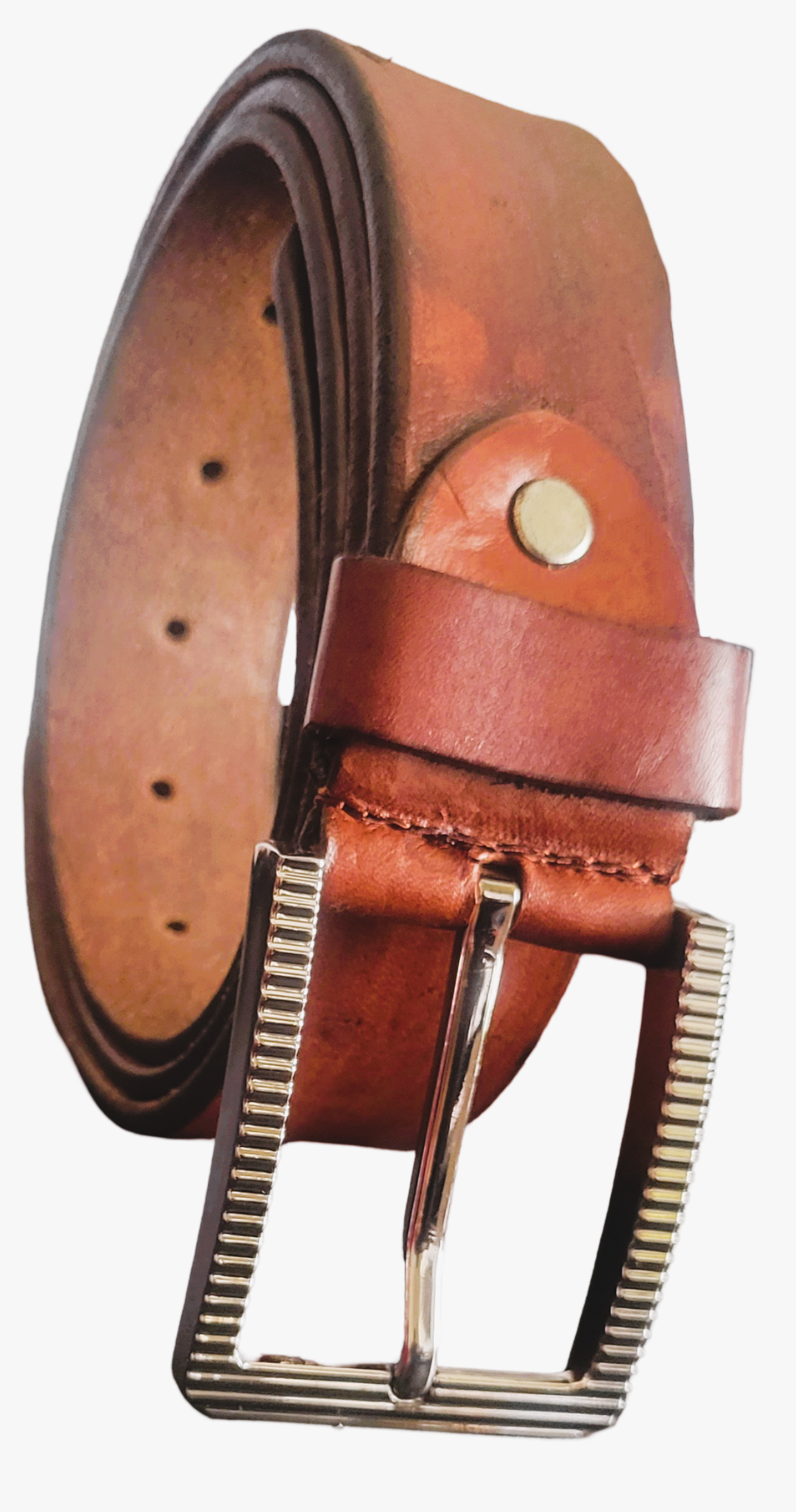 Casual Light-Body Men's Trouser Belt Without Stitching Belt New Style Italian Men's Pin Buckle Belt Leather Size 40/44