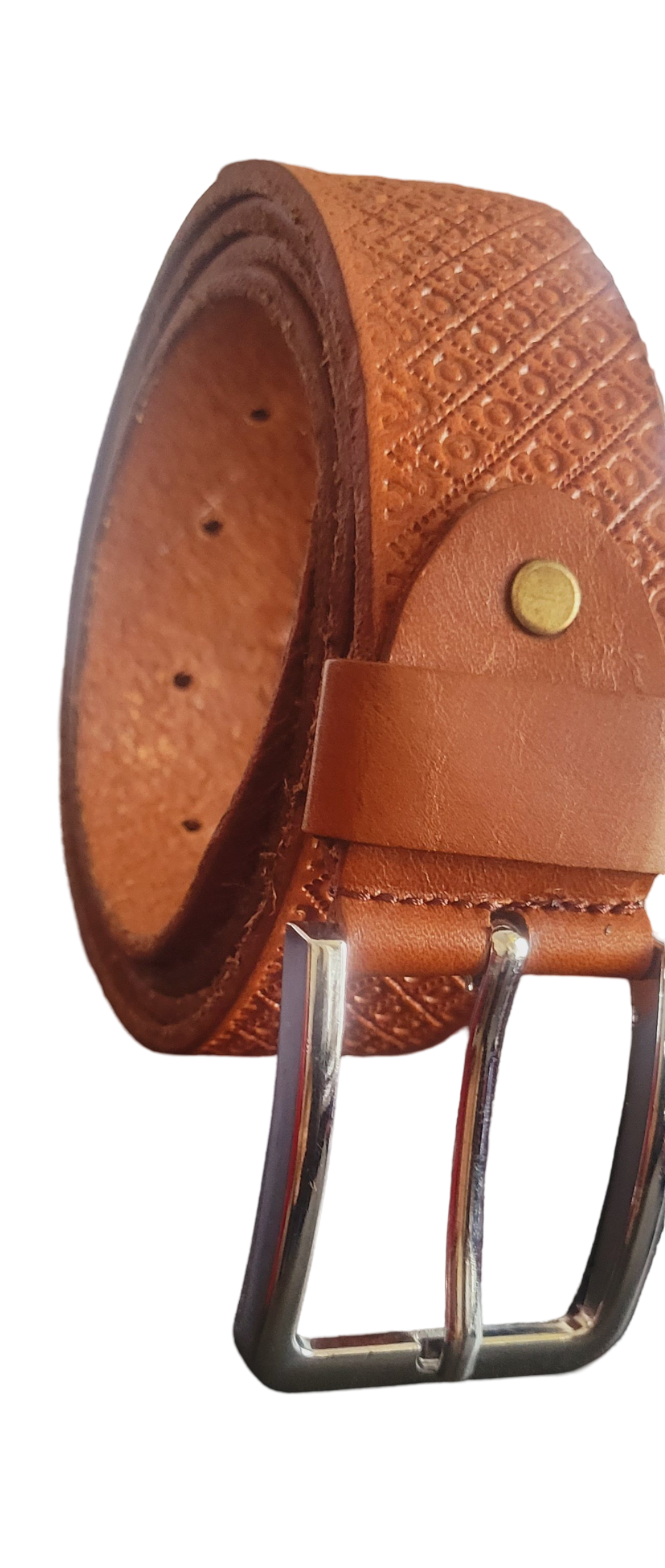 Italian Belt New Style Men's Pin Buckle Belt Leather Casual Light-Body Men's Italian Trouser Belt