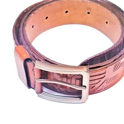 New Style Italian Belt Men's Pin Buckle Belt Leather Casual Light-Body Men's Italian Trouser Belt Without Stitching
