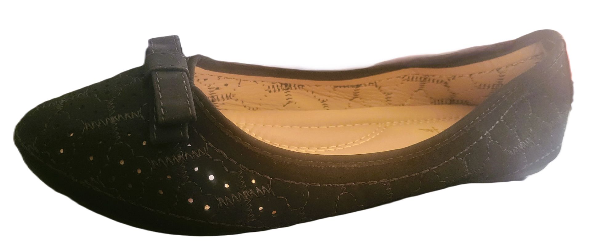 Womens Stripped Shoe Ballet Fashion Ladies' Shoes flat work shoes for women, women shoes beautiful casual flat office/Comfortable office Toe Slip On Casual Flats Dress Shoes Flats Size 41 US 8.5