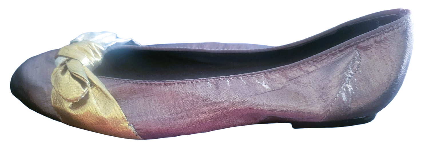 Grey Office/ Fashion Shoe With Bow Gold and Grey Design Women’s Black Flats Shoes Comfortable Pointed Toe Slip On Casual Ballet Flats Dress Shoes Flats