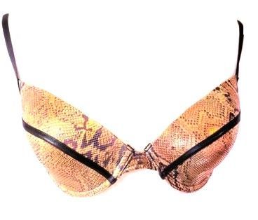 Women's Medium Cup Chlorine Resistant Twist Underwire Bikini Top Swimsuit Adjustable Straps