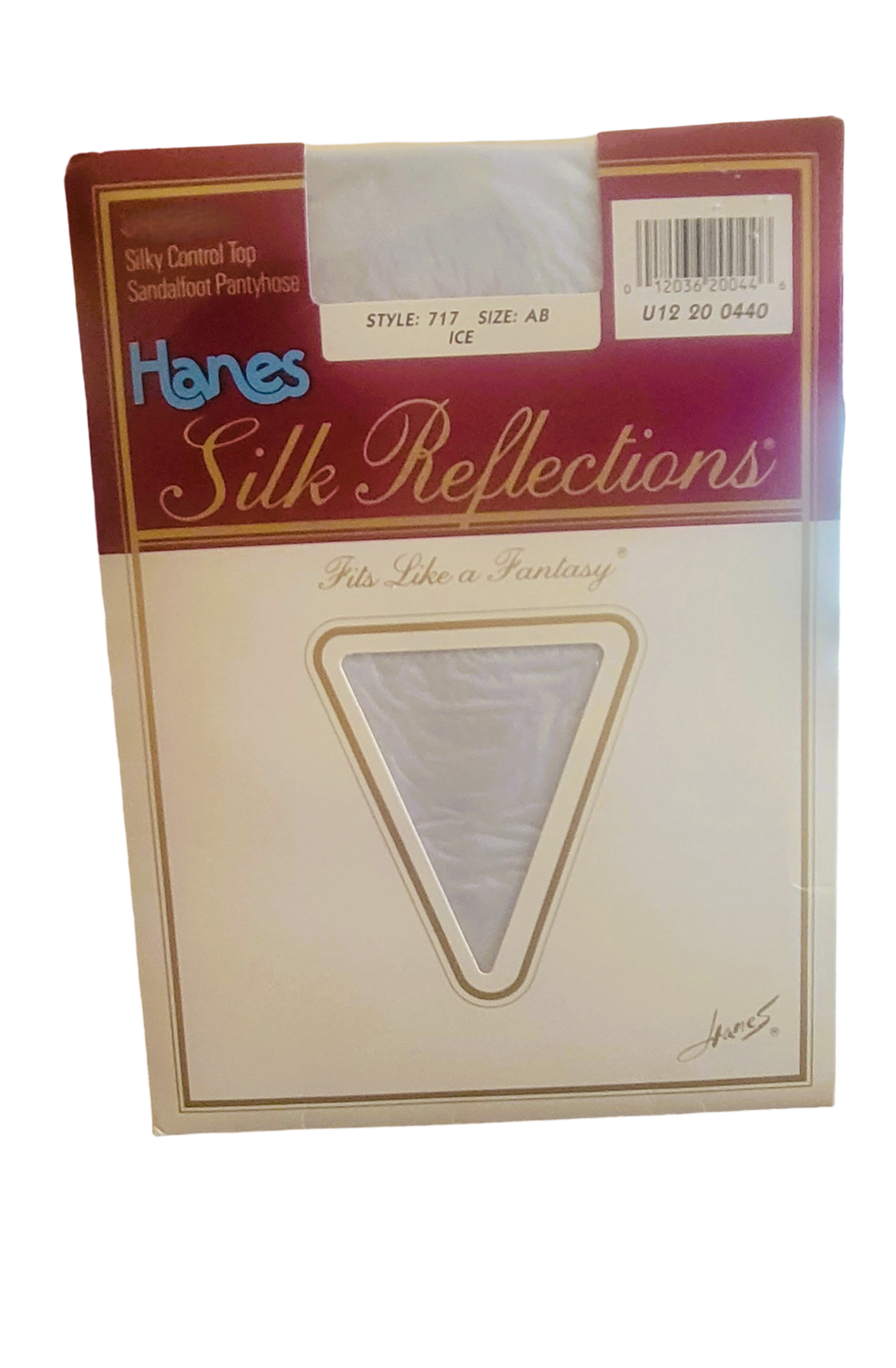 Silk Reflections Panty hose Silky Control Top Sandal Foot Panty hose, Fits Like A Fantasy Leggings Pantyhose Size: AB / Color: Ice