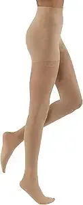 Women's Control-Top Pantyhose, Natural By spirit Sandalfoot control top panty hose Leggings