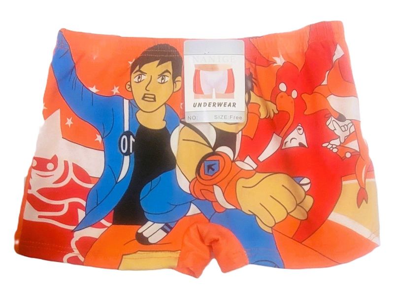 Boys and Toddlers' Cotton Boxer Briefs Underwear, Ben 10 Medium 4t-7t