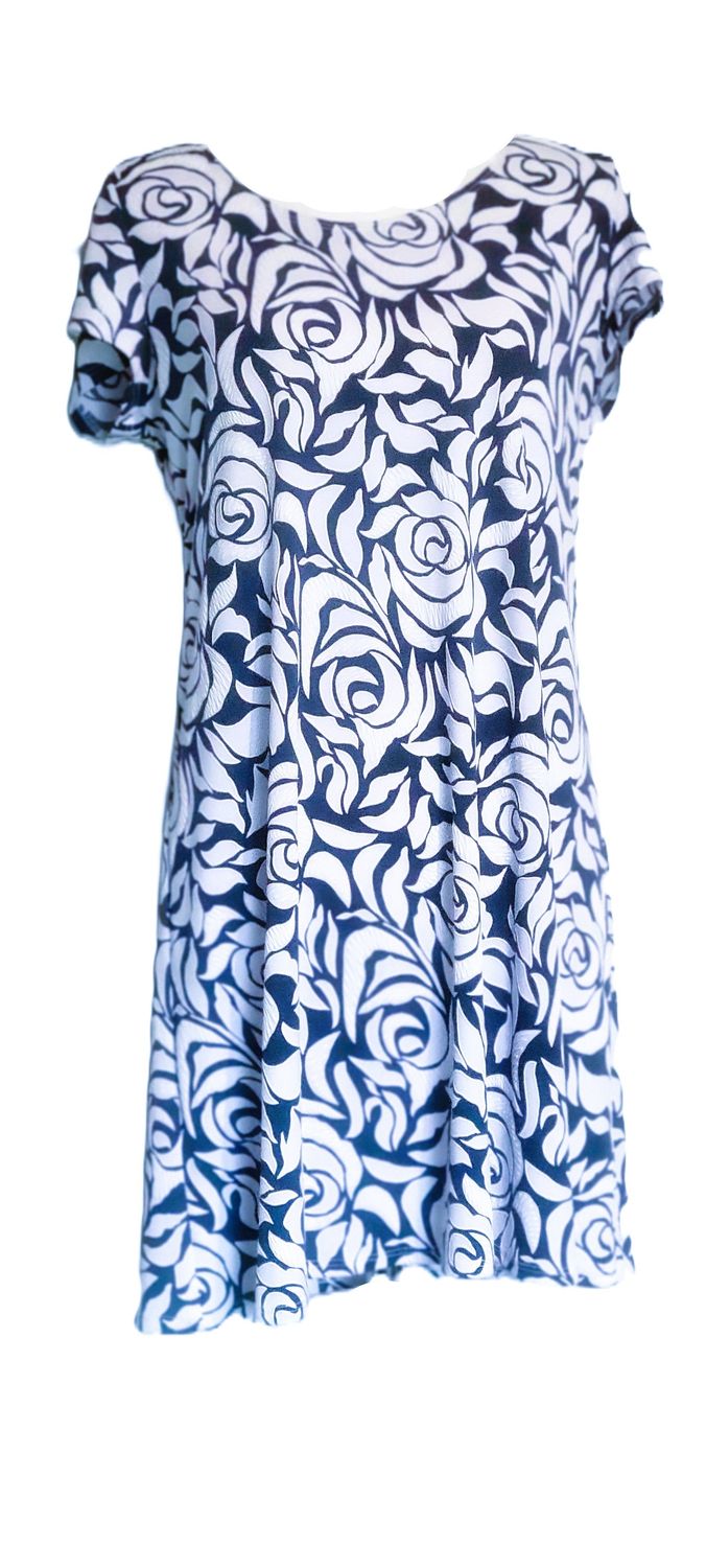 Summer Dresses for Women Short Sleeve Midi Sun Dress Cute Casual Dress