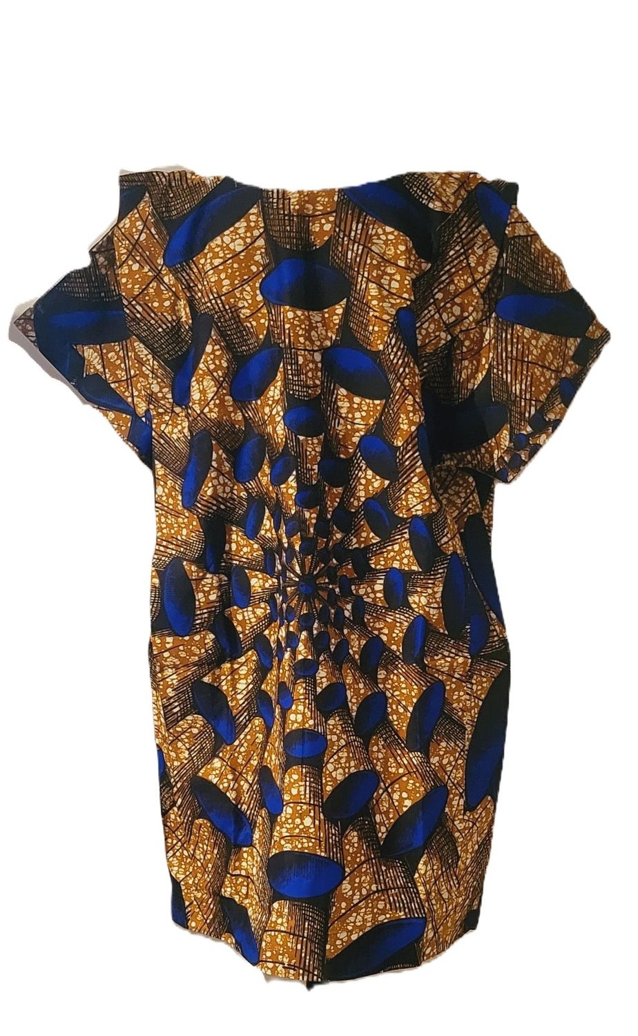 African Dresses for Women Ankara Print Agbada Designed Short-Sleeve Dress Dashiki Casual Party Wedding Dress Gown