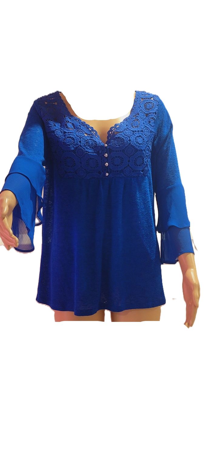 Women's Lace V Neck Hollow-Out Crochet Button Pull On Shrug Chiffon Cardigans hand Cardigan