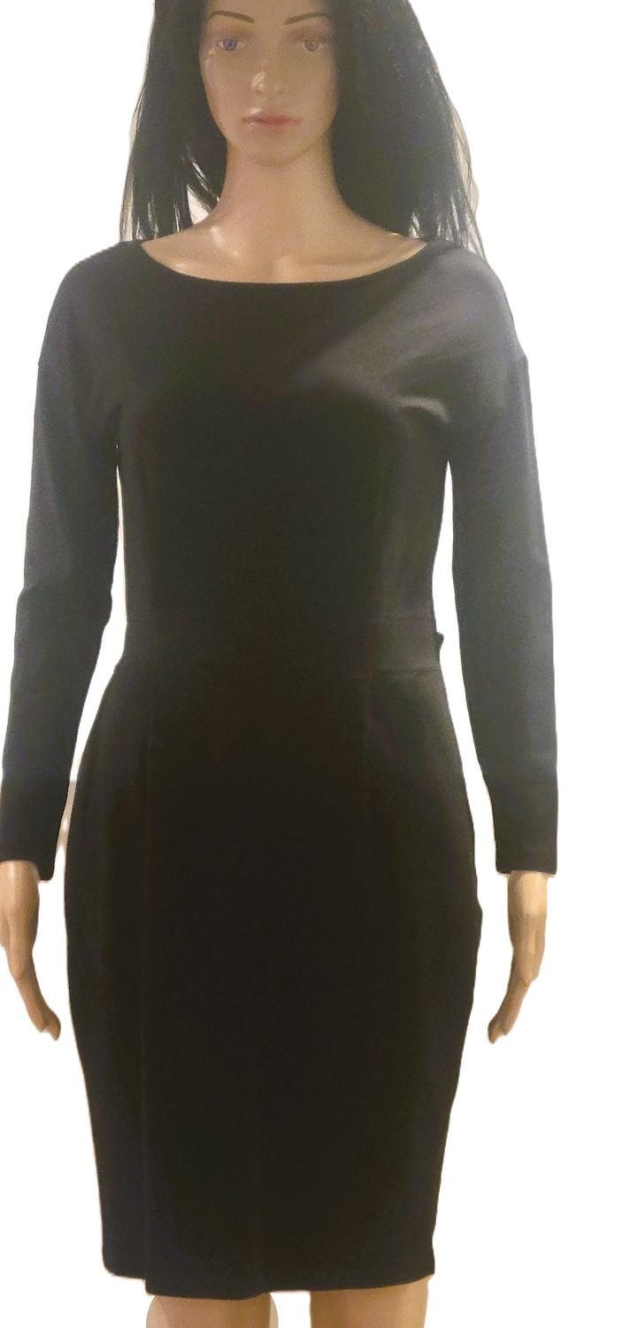 Women's Bodycon Pencil Dress Office Wear to Work Dresses with Pocket and Belt