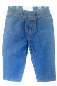 Toddler Baby Boys Denim Pants Jeans Elastic Waist Trousers Casual Fashion Pants with nonfunctional Pocket 9/12 months D