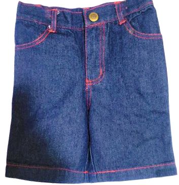 Baby Boy Mecca Jeans Shorts Zipper Waistband Blue Jean Shorts for Toddler Boys Denim Shorts