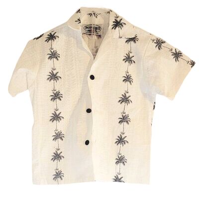 Big Boys Hawaiian Shirt Flamingos Button Down Shirt Short Sleeve Luau Shirt for Kids D