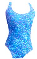 Swimming Spa Women & Beach Wear In One Piece Beach Wear Dress For Women Design Color blue swim wear/spa /beach wear