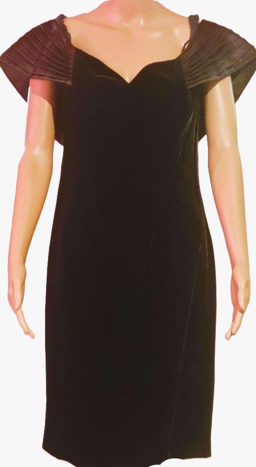 GREEN Velvet Prom Dress, Homecoming Dress