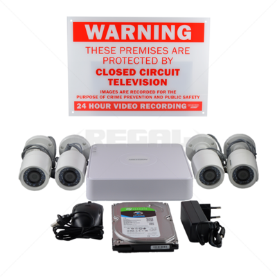 Hikvision 4 Channel Kit