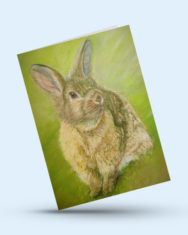 Sunny Bunny - greeting card