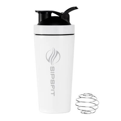 Double-Walled Stainless Steel Shaker Bottle - 600ml