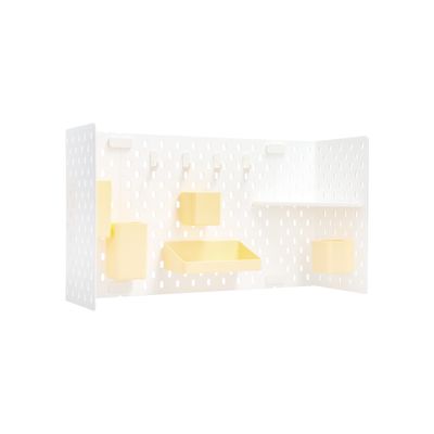 Standing Pegboard Organizer Set