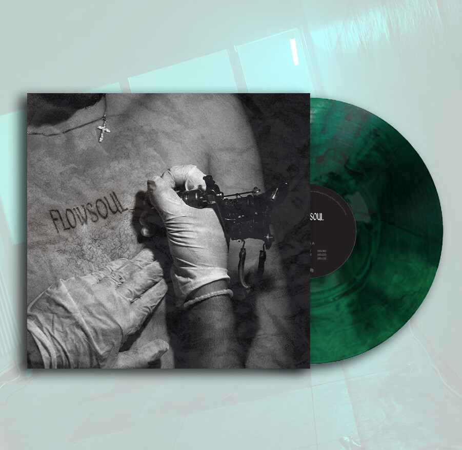JAYTOWN - FLOWSOUL EP VINYL (exclusive green streak colored) LIMITED EDITION