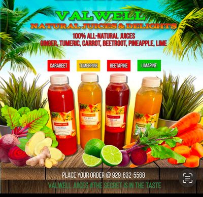 ValWell's 100% Natural Juices