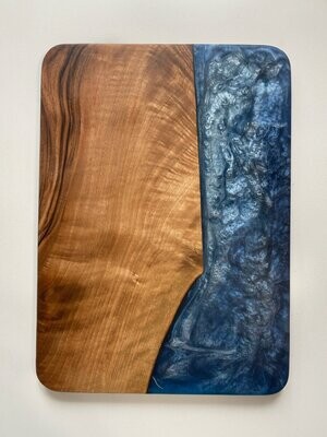 French walnut with midnight sky  resin board