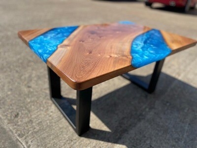English Elm With industrial steel legs English Elm With industrial steel legs
