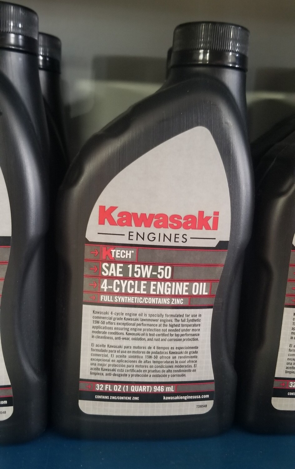 KAWASAKI SAE 15W-50 4Cycle Engine Oil