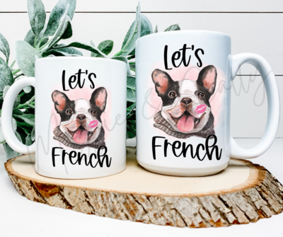 Let's French Coffee Mug