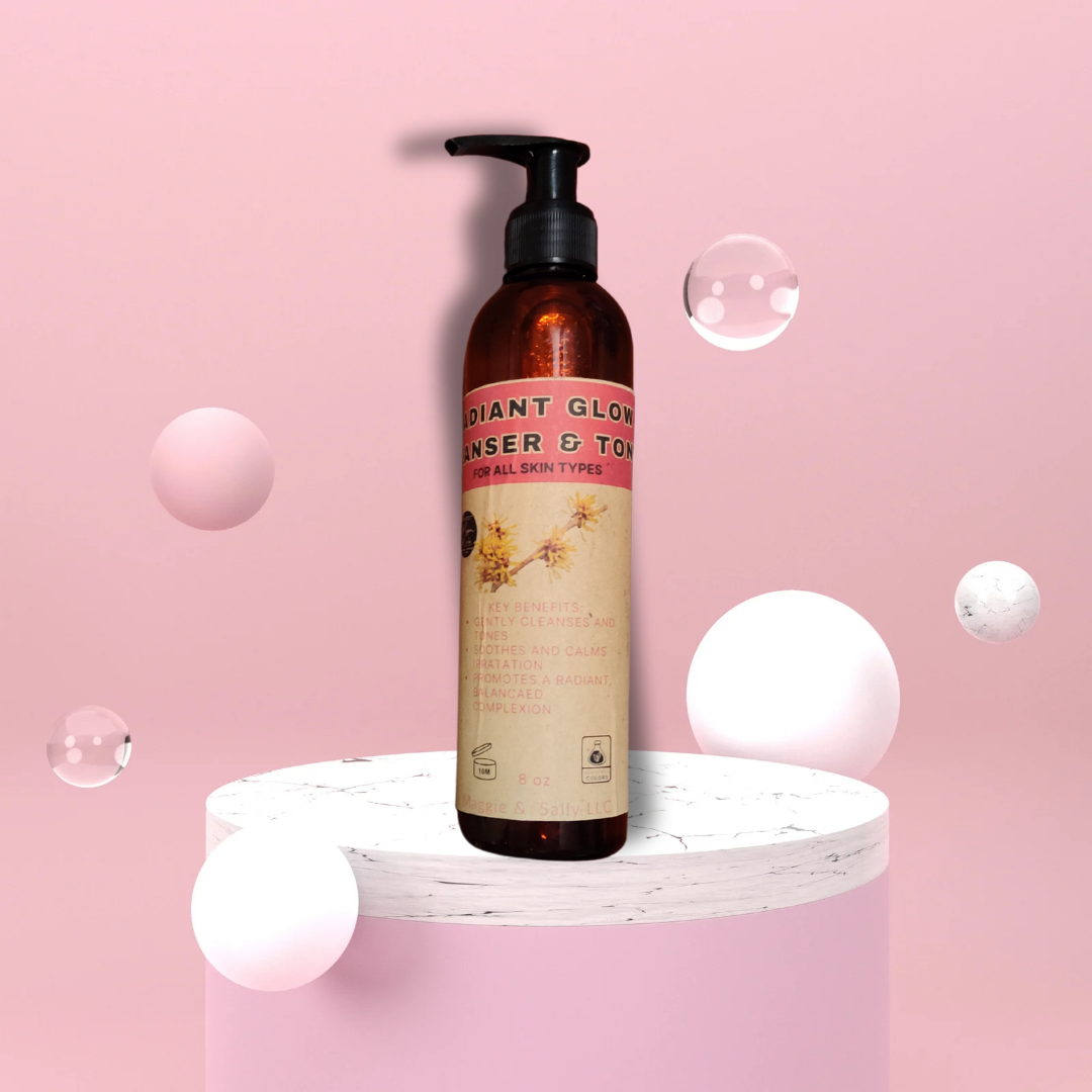 Radiant Glow Face Cleanser + Toner 8oz