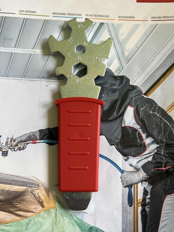 SATA JET SPANNER WRENCH FOR ALL FULL SIZED GUNS and MINIJETS ITEM#901