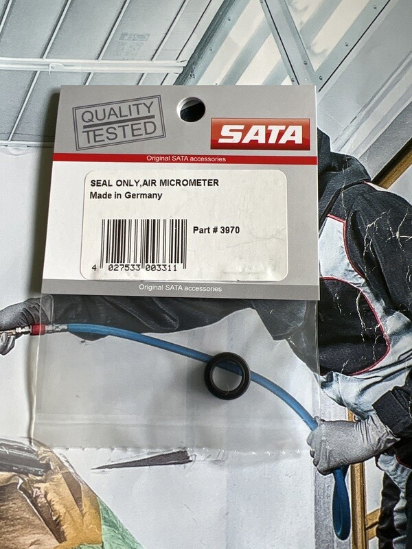 SATA JET AIR MICROMETER REPLACEMENT SEAL ALL FULL SIZED MODELS and ADAM2 DOCKS