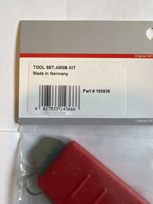 SATA Jet 4000 factory Tool kit