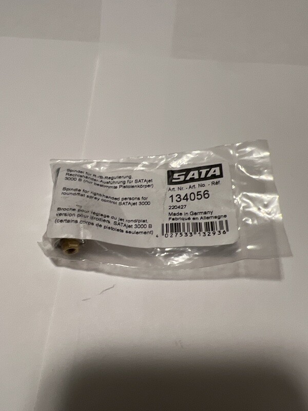 SATA JET 3000B RH Fan Control with (BOTH Sealing O~Rings).5