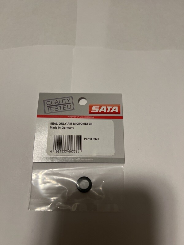 SATA JET AIR MICROMETER SEAL for ALL FULL SIZED MICROMETERS and FULL SIZEDADAM2 DOCKS
