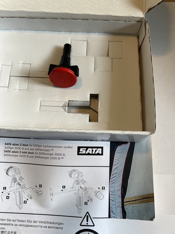 SATA JET MINI JET 4400, 3000, MiniJet’s 3 &amp; 4 ADAM2 Dock ONLY! Item #SAT-160861