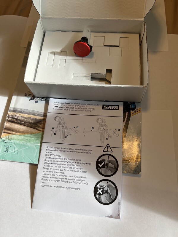 SATA JET 4000~1000 Series Guns (Pre 5000 Series) ADAM2 DOCK ONLY SAT-160788