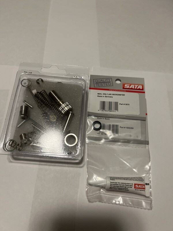 SATA JETB/GR/NR92 ORIGINAL EQUIPMENT Rebuild Kit #69666 while supply lasts with extras