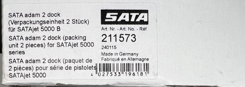 SATA JET ADAM2 DOCK ONLY 5000 Series (2 pack)
DISCOUNTED PRIORITY SHIPPING $5.99