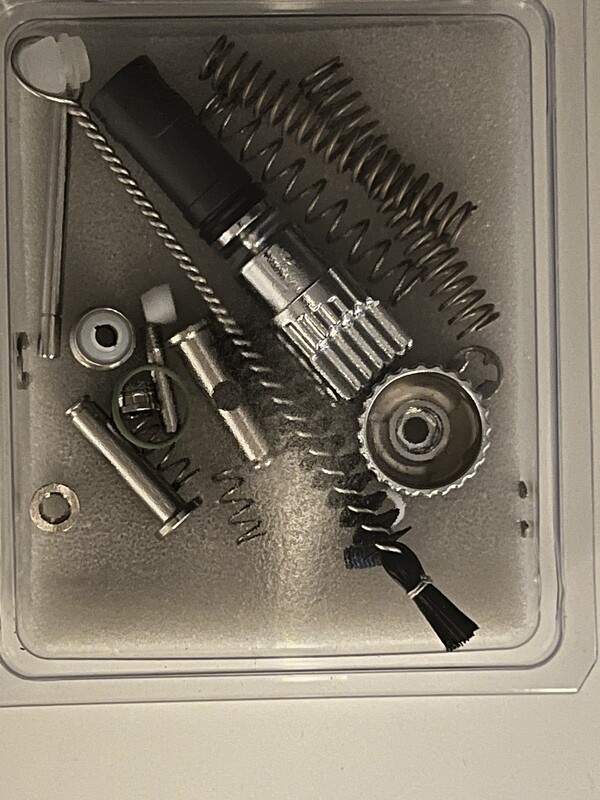 SATA Jet X5500B HVLP/RP Rebuild Kit with (2) additional items