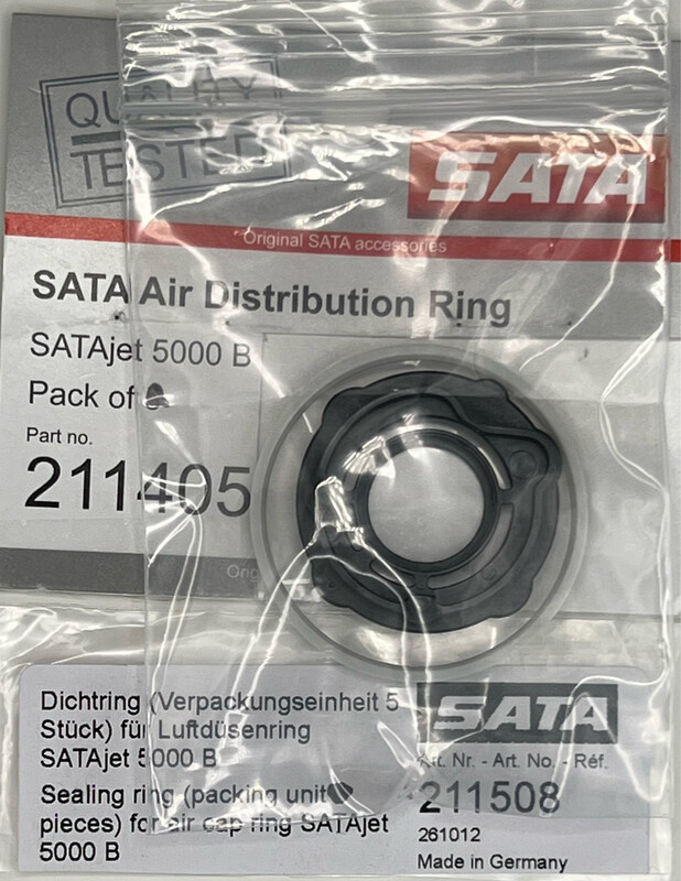 SATA Jet 5000 Air Distribution Ring & Air Cap Seal (1 each)