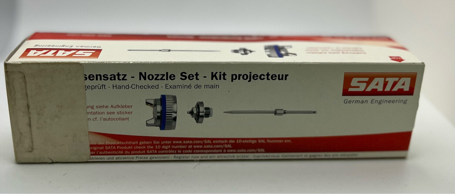 SATA Jet 4000B RP 1,1 Nozzle Set Item# 167007