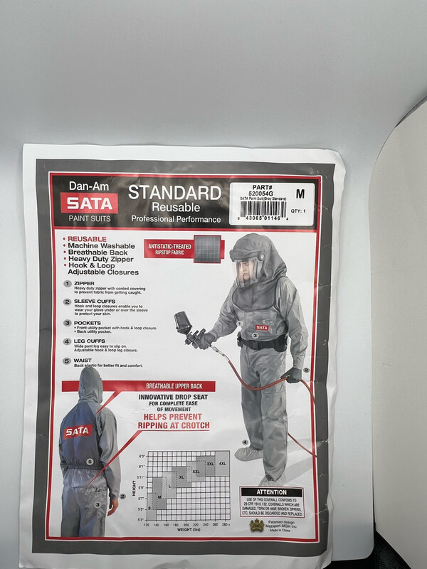 SATA Pro Reusable Paint Suit (Medium)