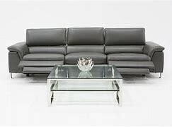 Modern Grey Leather Dual Electric Sofa