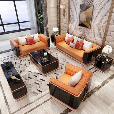 Modern Upholstery Leather Sofa Sets
