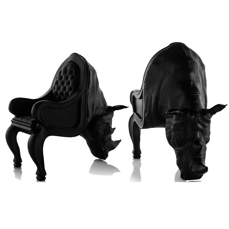 Luxury Elephant Rhinoceros Sofa Chair
