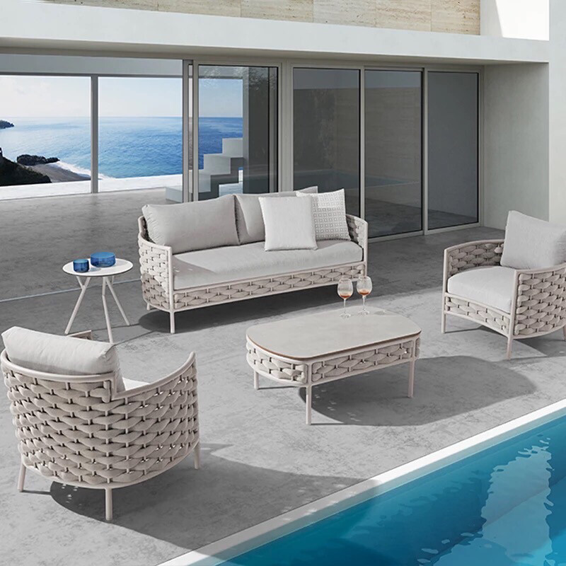 Luxury Couture New Rattan Sofa Sets