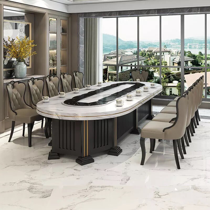Large Marble Top Commercial Dining Sets