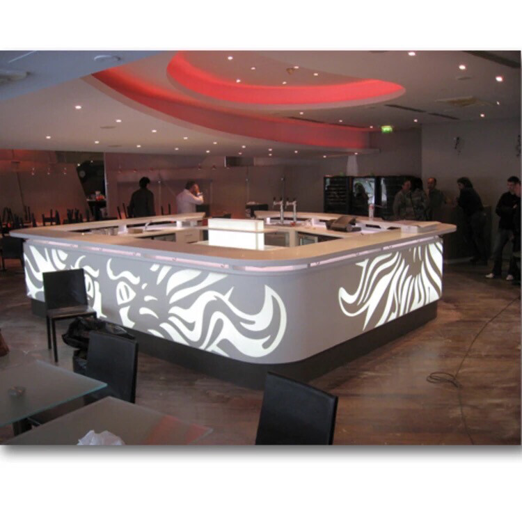 Luxury Pattern Bar And Pub Counter