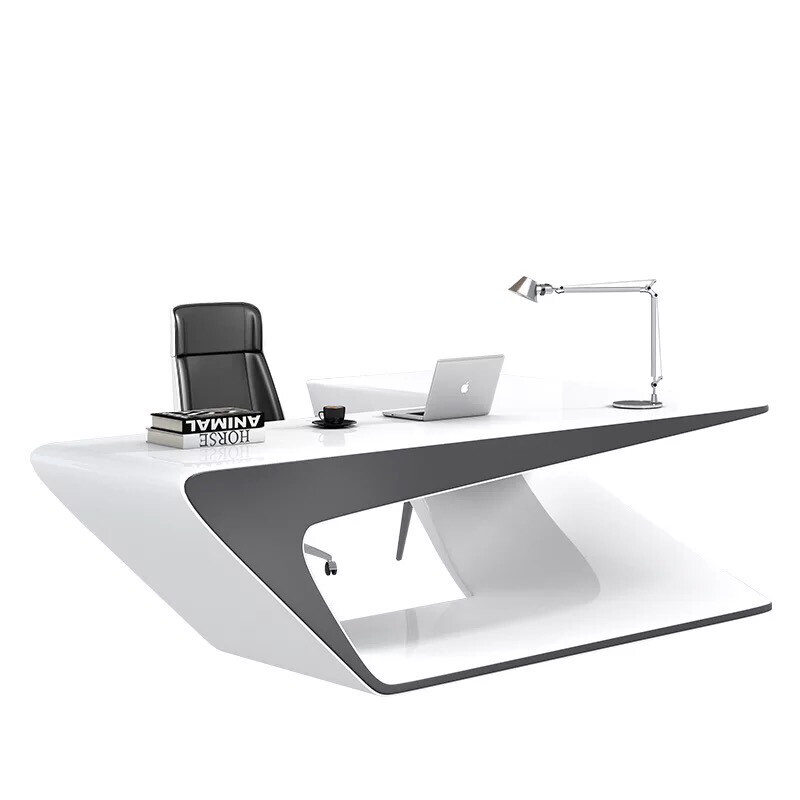 Unique Designed L-shaped Office Desk NJ2