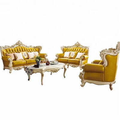 Royal Quality Leather Sofa Sets